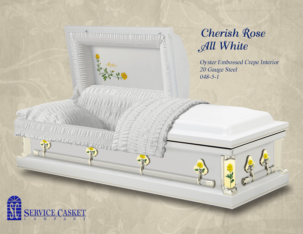 14 Cherish Rose All White